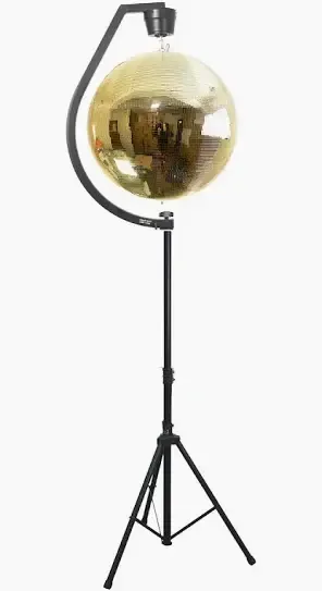 30cm Gold Disco Ball Kit