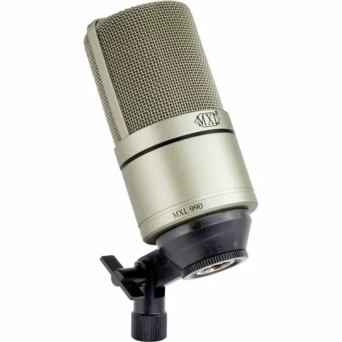 MXL 990 Condenser Mic with Carry Case and Shockmount