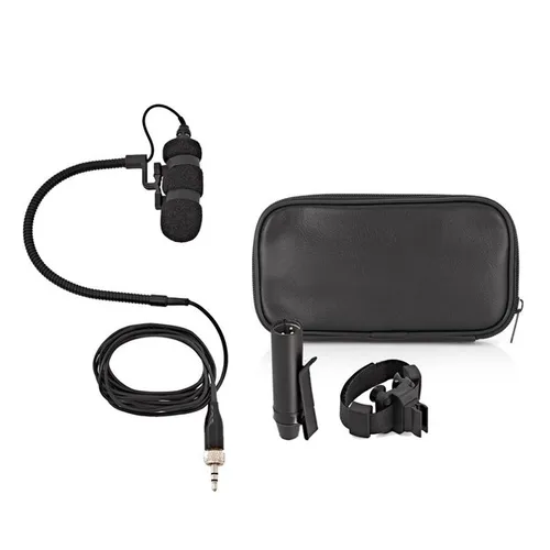 Clip-On Instrument Condenser Microphone + Woodwind Strap