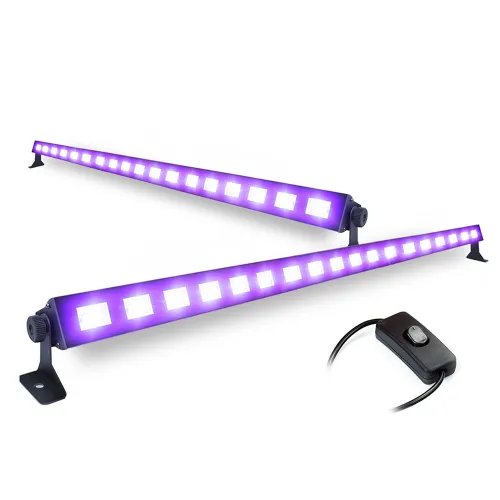 BeamZ BUV183 LED UV Blacklight Bar Pair