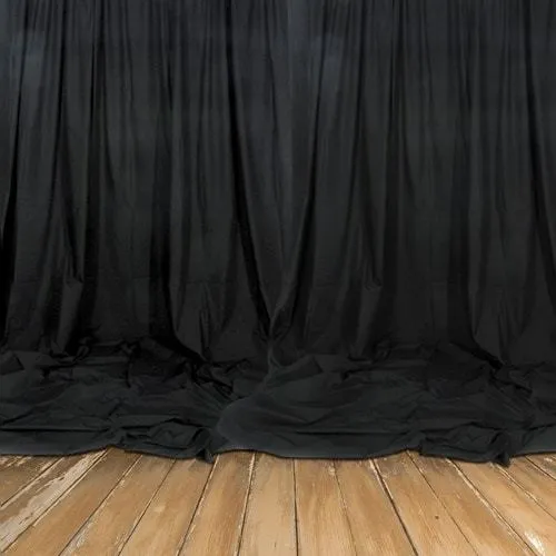 Black 4 x 3 M Drape 
