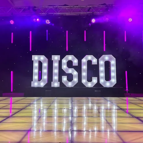 DISCO Light up letters