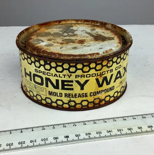 Yellow Honey Wax Tin