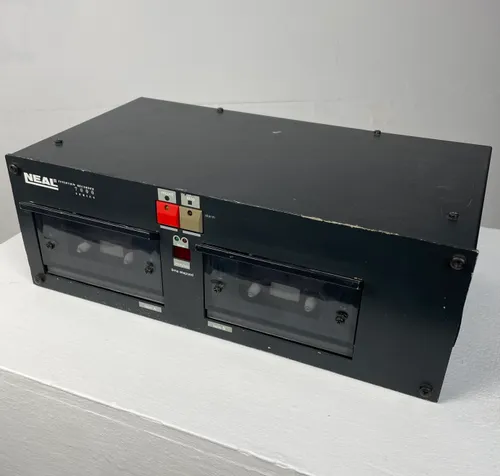 Black Neal Machine Cassette Tape Interview Recorder