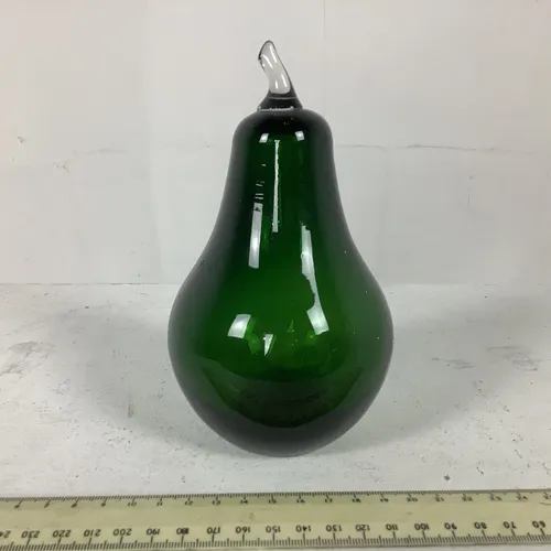 Green Glass Pear
