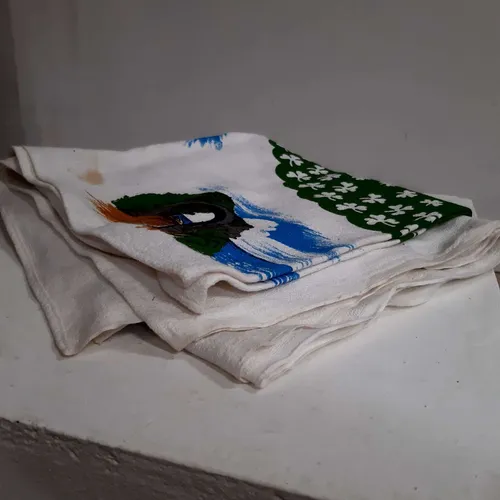 Patterned table cloth