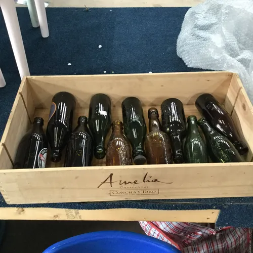 Quantity of Assorted Beer Bottles