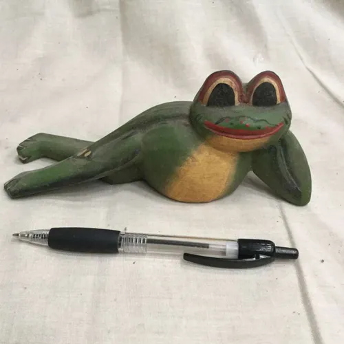 Wood Frog Ornament 