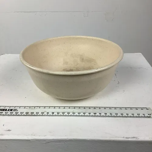 White Plastic Mixing Bowl