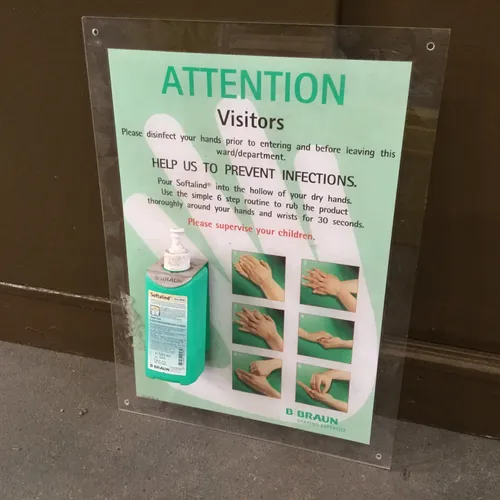 Braun Softalind Hand Disinfectant Station Wall Mount