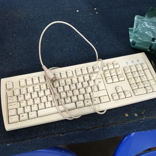 Cream Computer Keyboard