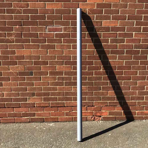 Grey Plastic Sign Pole