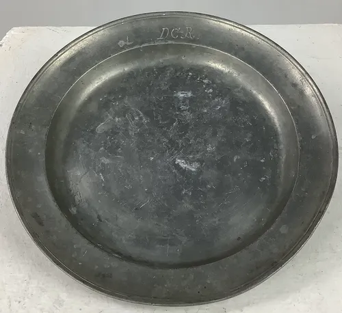 DCR pewter plate