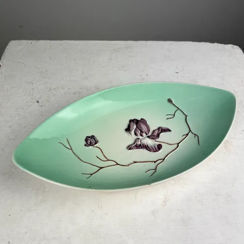 Oval Jade Green Plate