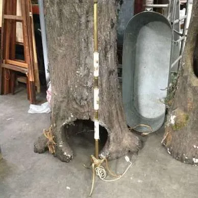 Period Brass / Gold Standard Lamp