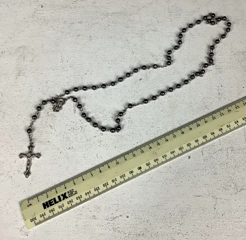 Silver Rosary