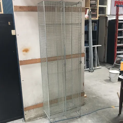 Double Cage Locker H198cm W60cm D31cm