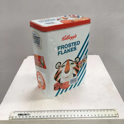 Kellogg's Frosted Flakes Cereal Storage Tin