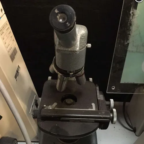 grey metal Watson & Barnet microscope