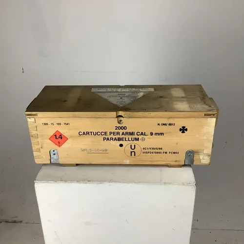 Wooden Ammo Box (10 available)