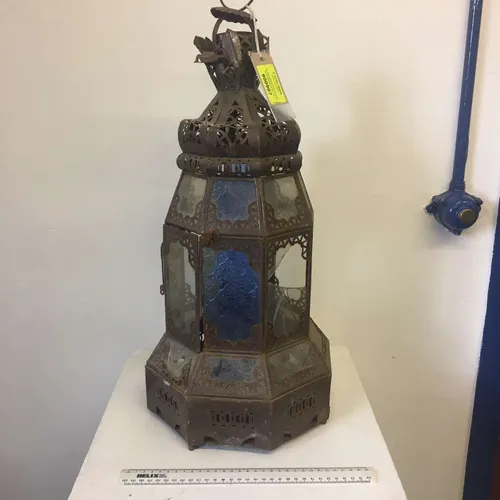 Tall Moroccan lantern  