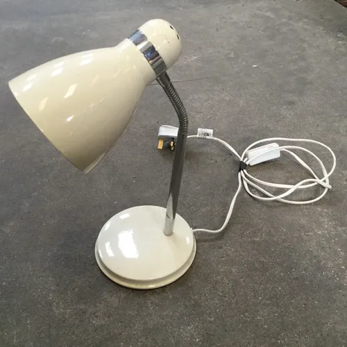 Cream and Silver Anglepoise Lamp