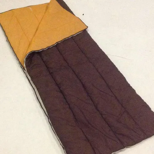 Brown and Orange 1970s / 1980s Sleeping Bag