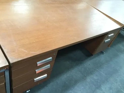 Large Period Wooden Office Desk