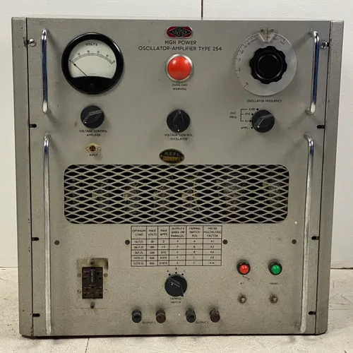 Silver Airmec High Power Oscillator - Amplifier Type 254