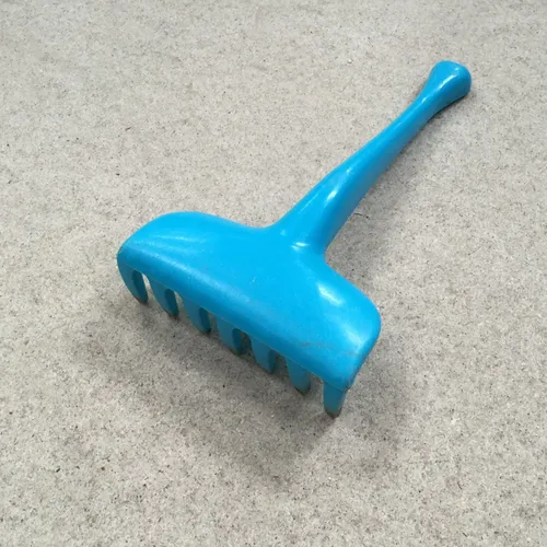 Blue Plastic Sandpit Fork 2