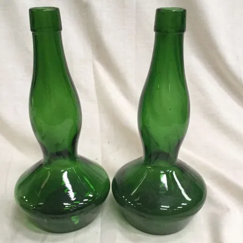 1960s Bulmers Cider Green Glass Bottle