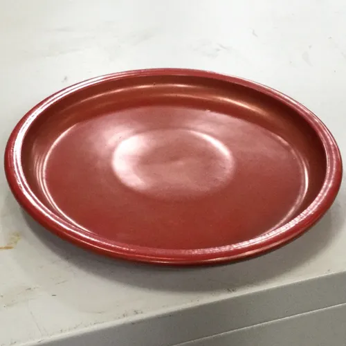 Red Terracotta Plate