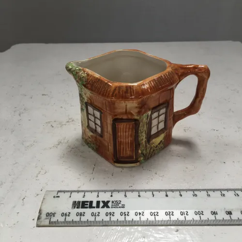 Vintage Staffordshire Pottery Cottage Ware Milk Jug