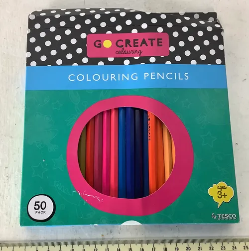 Box of Go Create Colouring Pencils