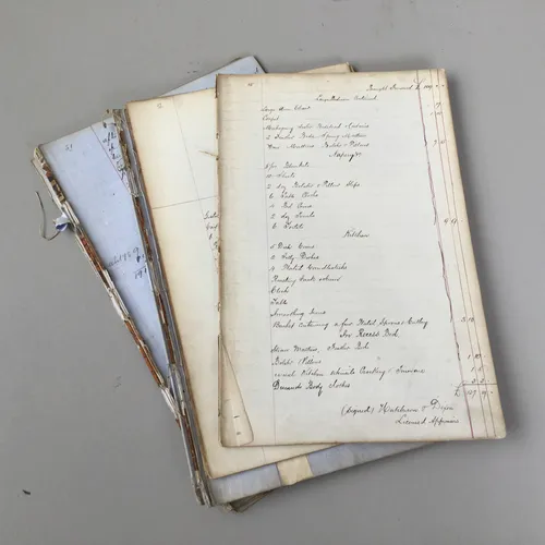 Quantity of Handwritten Period Paperwork