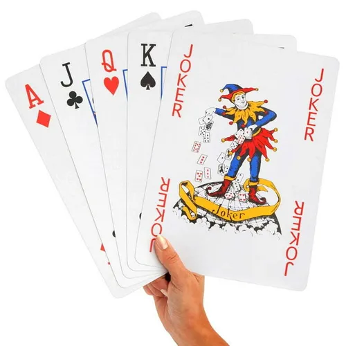 PACK OF LARGE PLAYING CARDS
