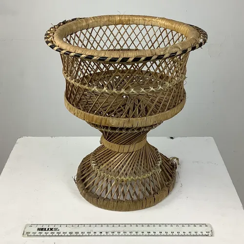 Small Wicker Planter