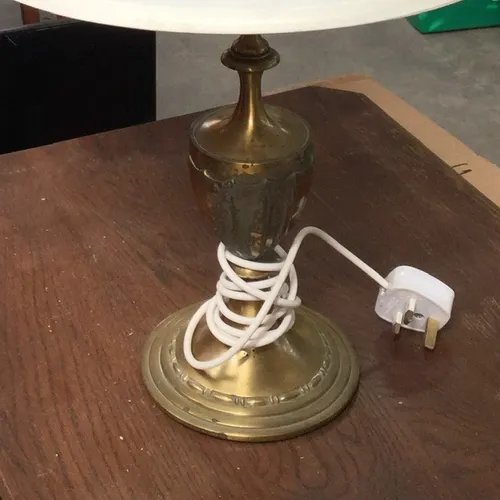 Gold metal lamp 