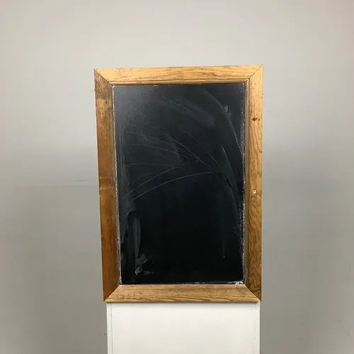 Small A3 size blackboard with wooden frame