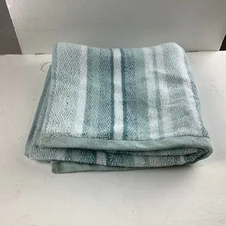 Multi Toned Blue Striped Hand Towel