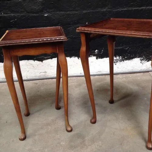 set of 2 nested side tables 2