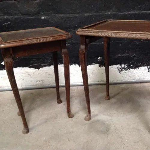 set of 2 nested side tables 1