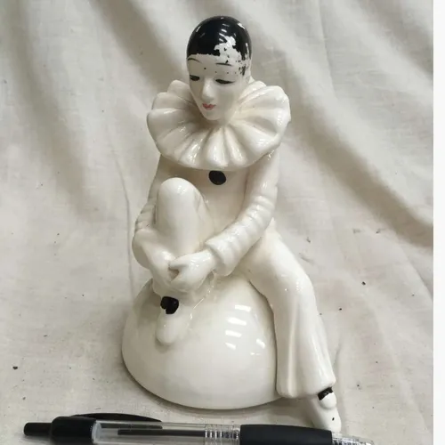 French mime China figurine 