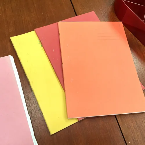 Various Coloured Jotters