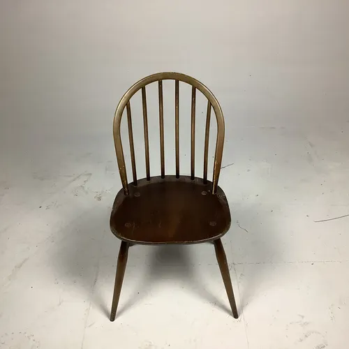 Round Back Wood Windsor Dining Chair