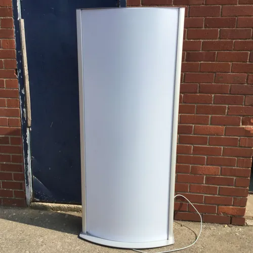 Free Standing Light Box Display Column