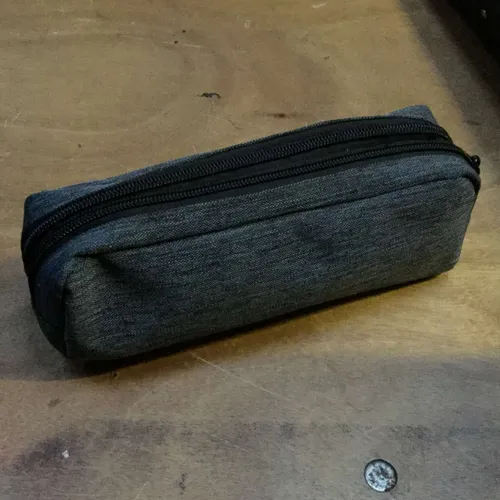 Grey pencil case
