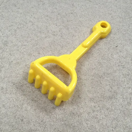 Yellow Plastic Sandpit Fork