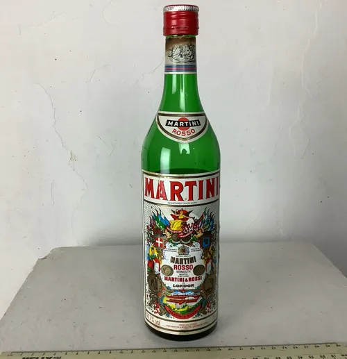 Green Martini Rosso Bottle