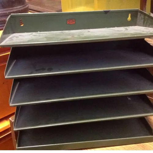 Period green 5-tier in out tray